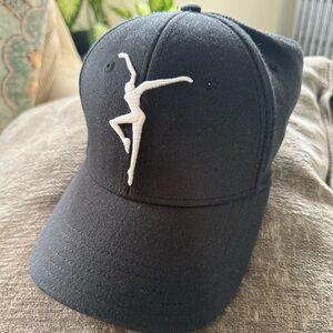 Black Dave Matthew’s Band Cap with White Embroidered Logo